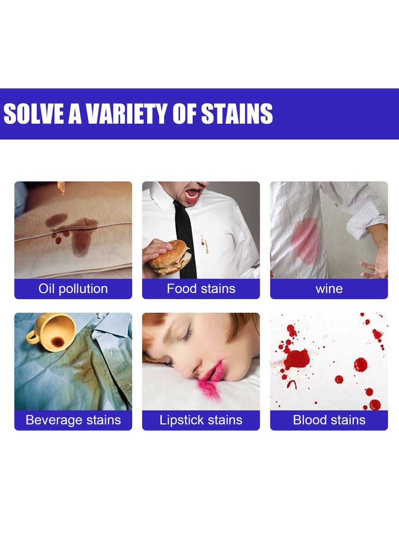 JUE FISH Portable Water-Free Laundry Roll-On White Stain Remover Oil Stains Coffee Stains, Makeup Stains - Image 4